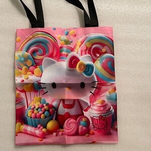 NIP HELLO KITTY TOTE BAG LARGE SIZE GREAT HANDLES